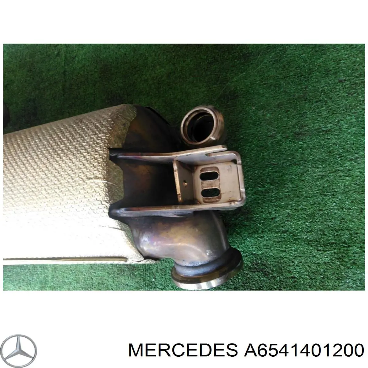 Конвертор-катализатор на Mercedes E  W213