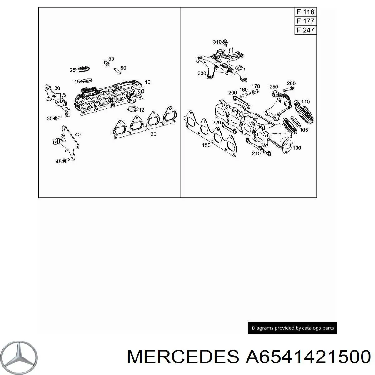  6541421500 Mercedes