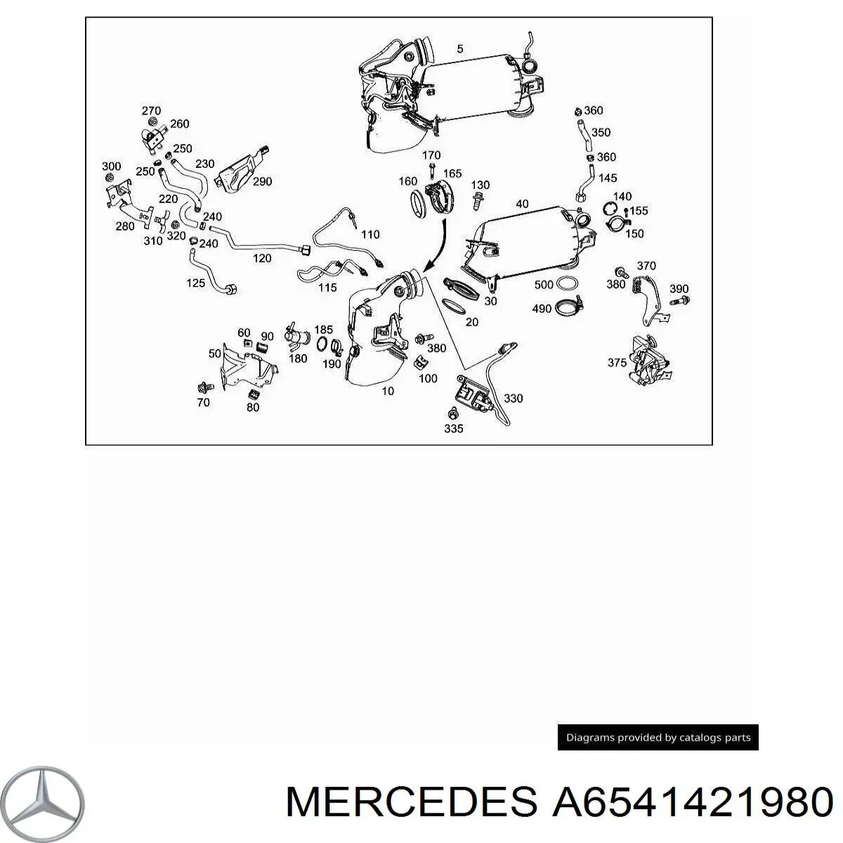 Купить 6541421980 Mercedes 
