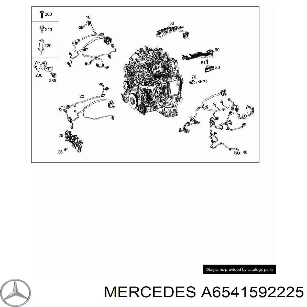 A6541592225 Mercedes 