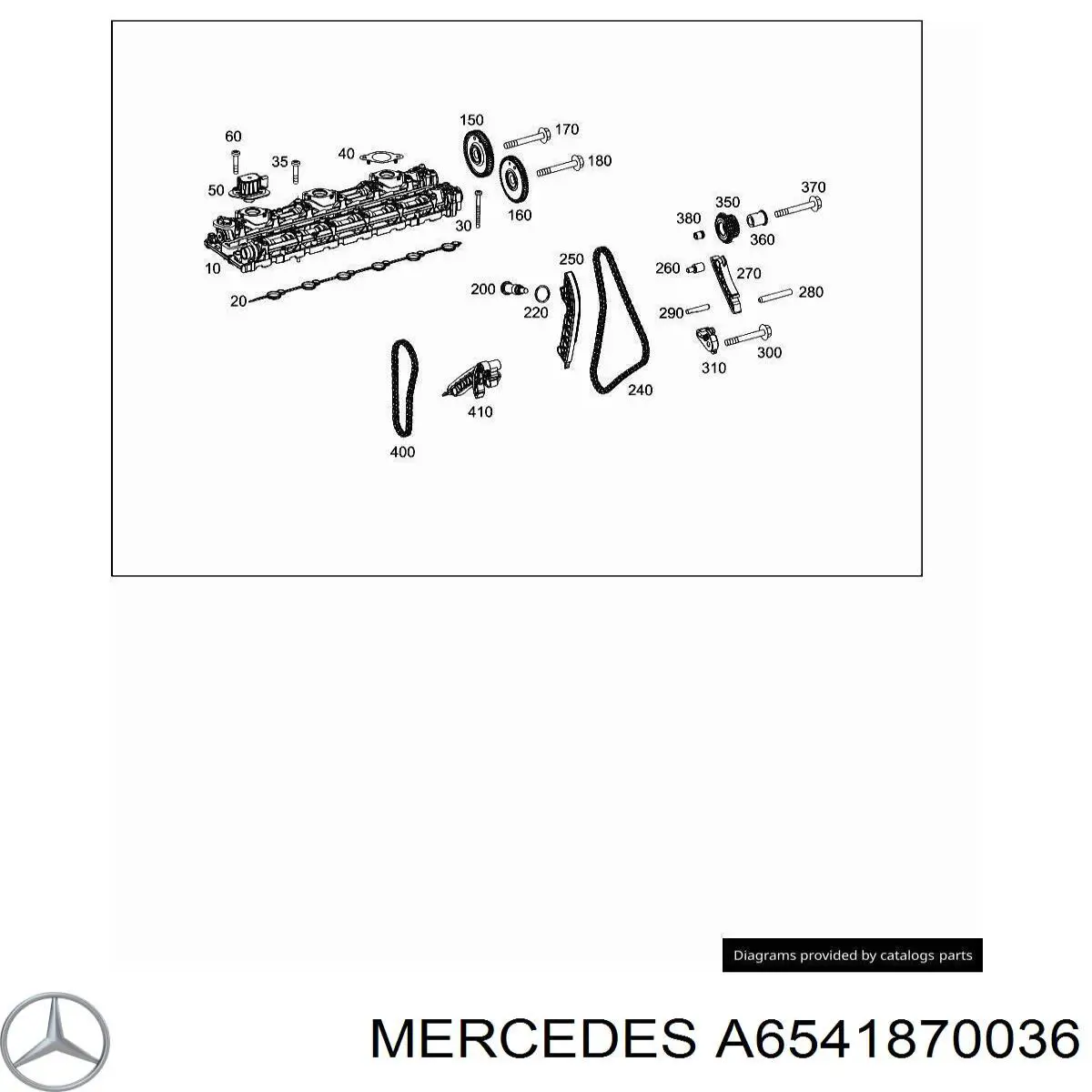  Mercedes A6541870036 цена, от 52.42 USD