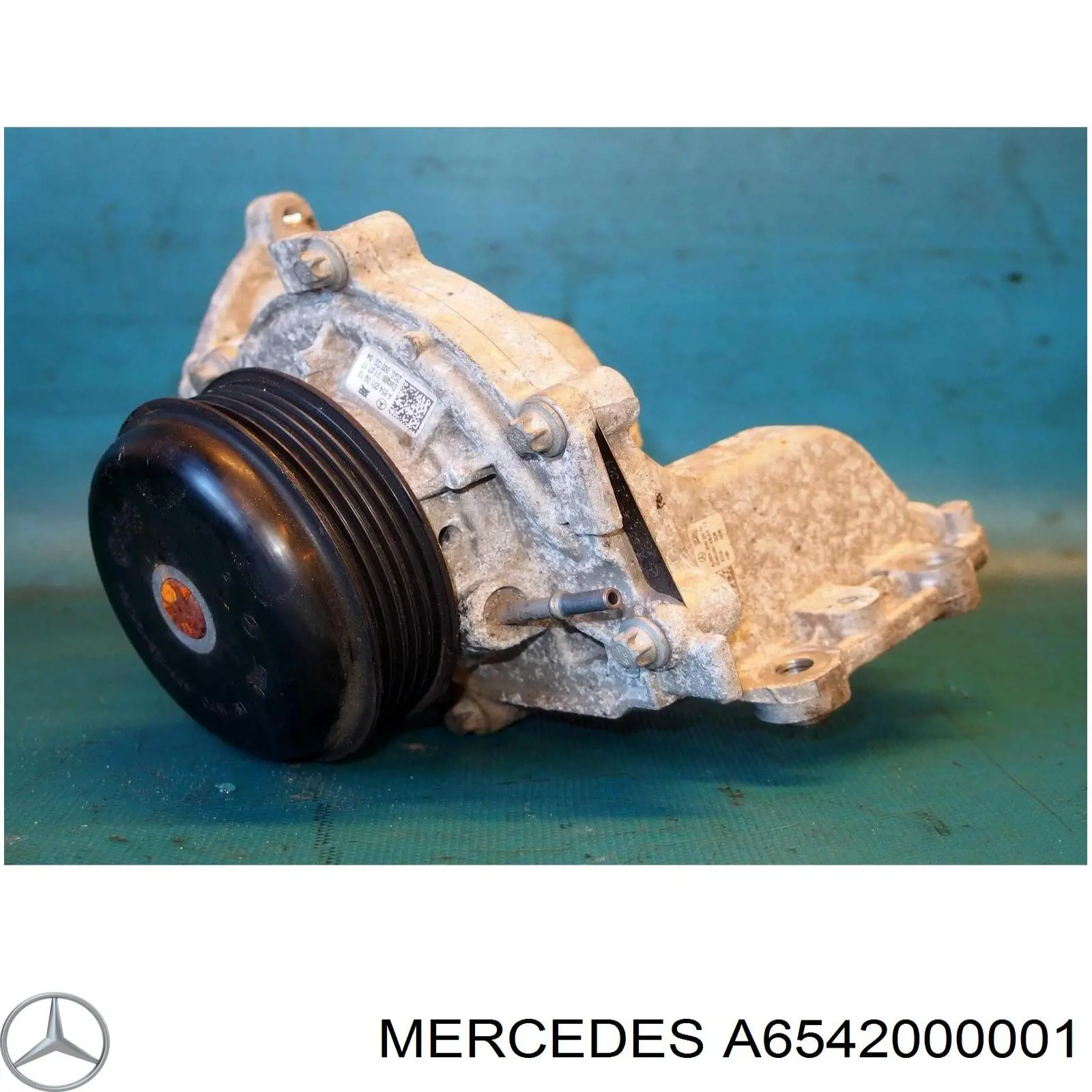 A6542000001 Mercedes Bomba de água (bomba) de esfriamento