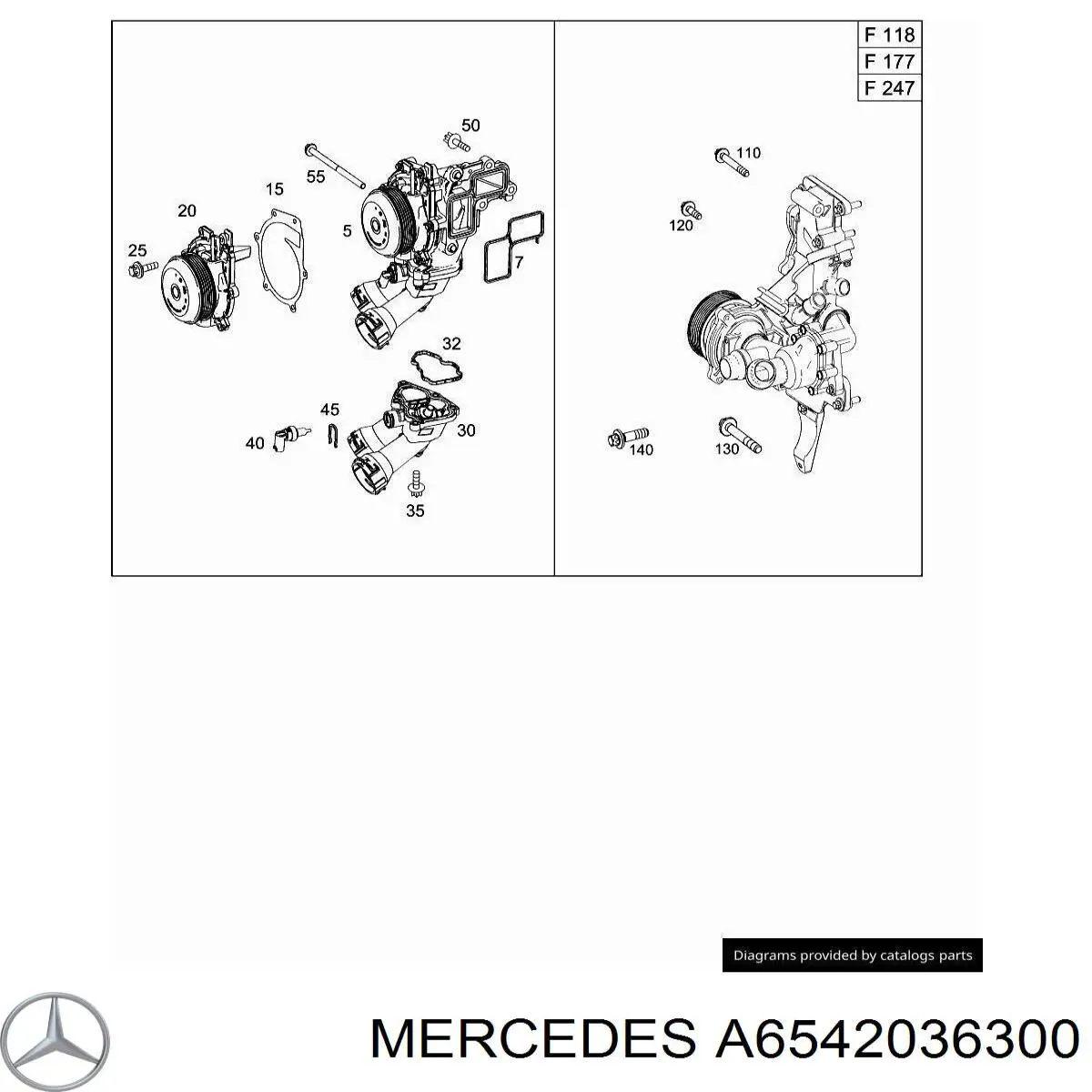 A6542036300 Mercedes 