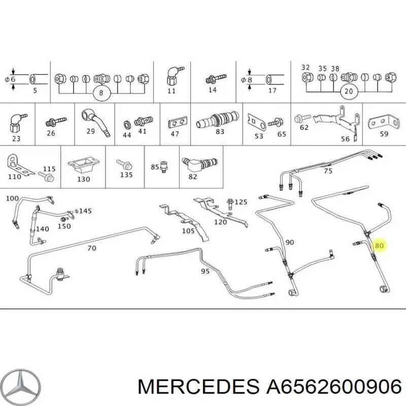 A6562600906 Mercedes 