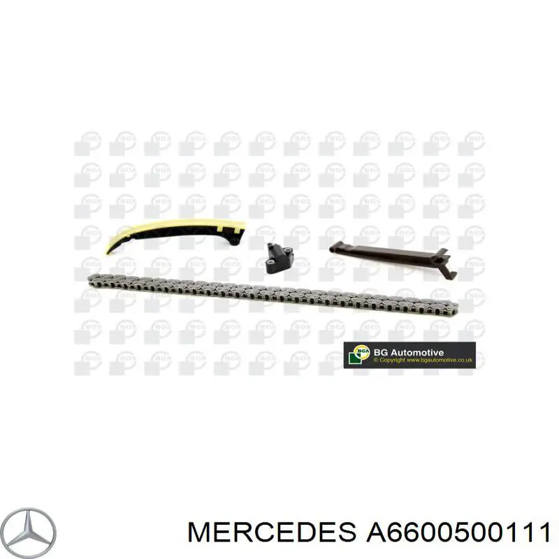 A6600500111 Mercedes комплект цепи грм