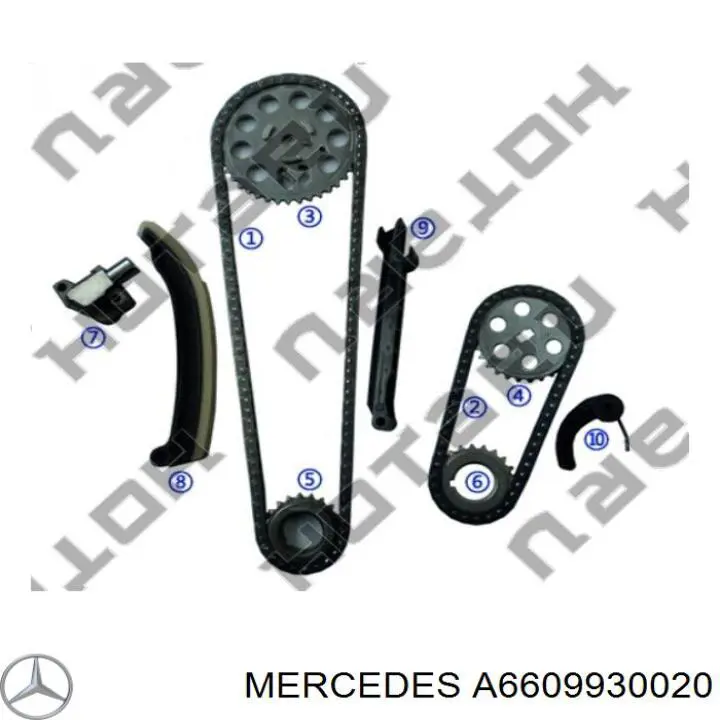  6609930020 Mercedes