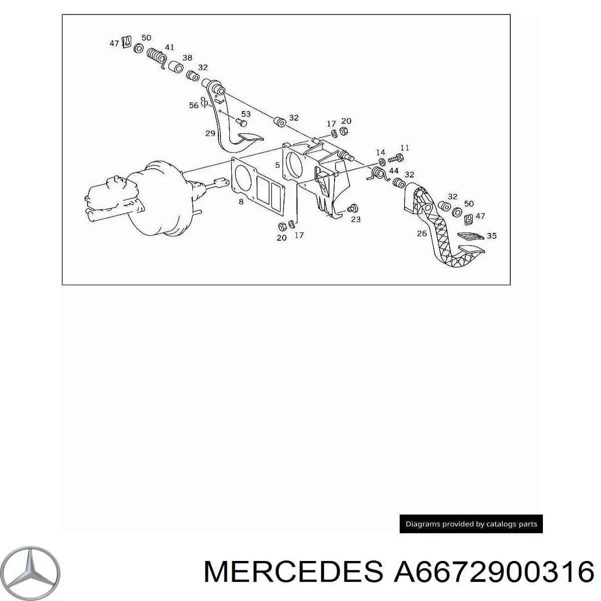 A6672900316 Mercedes 