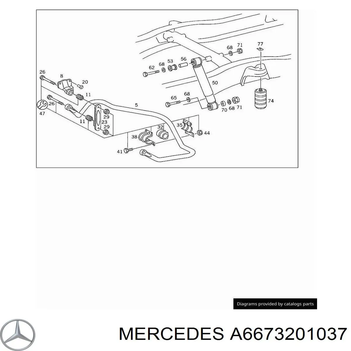  6673201037 Mercedes