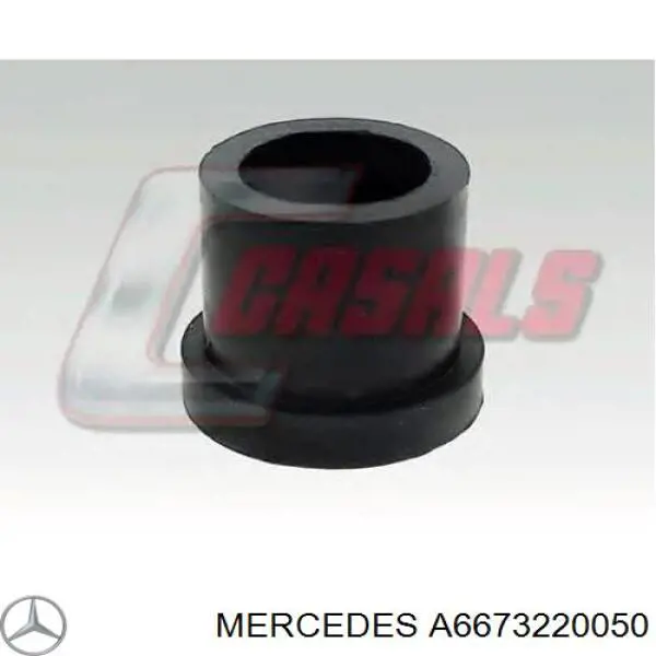 A6673220050 Mercedes втулка рессоры передней металлическая
