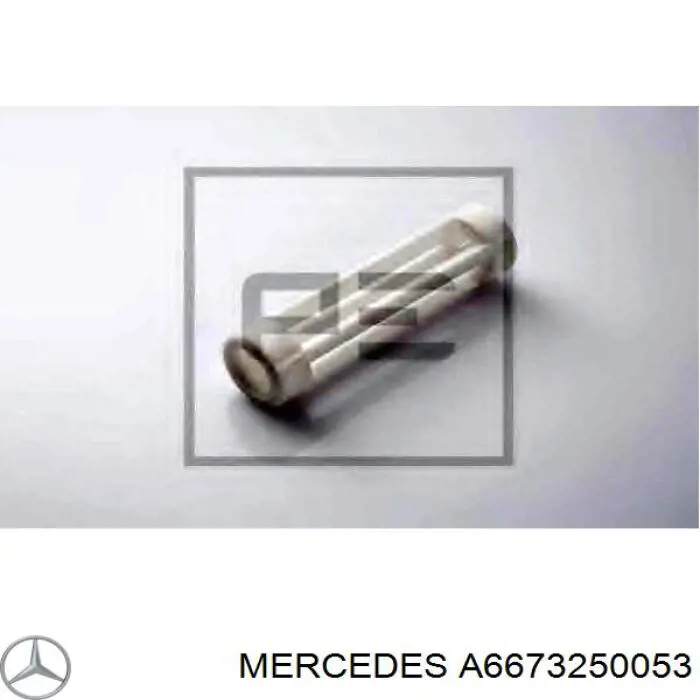 A6673250053 Mercedes втулка рессоры задней металлическая
