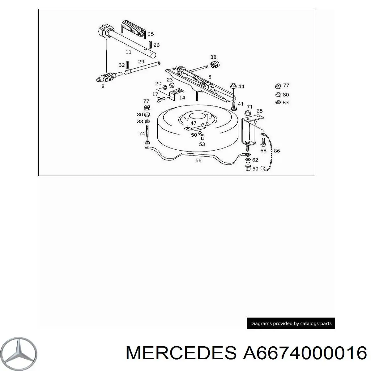 A6674000016 Mercedes 