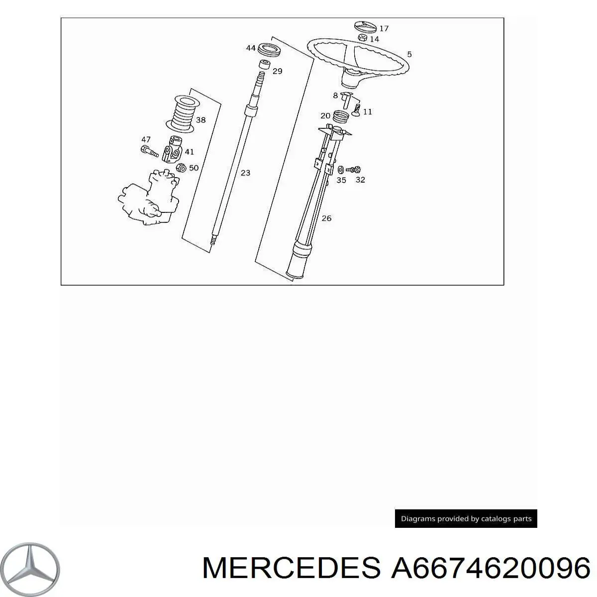 A6674620096 Mercedes 