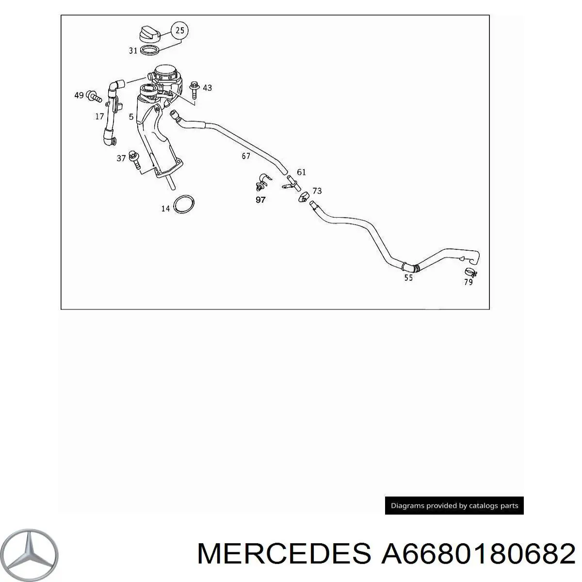 A6680180682 Mercedes 