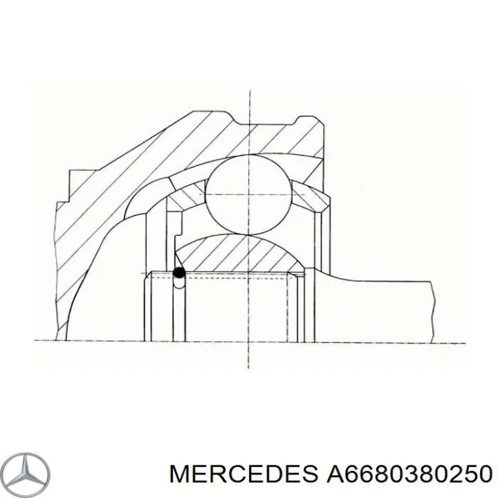  Mercedes A6680380050 цена, от 7.89 USD