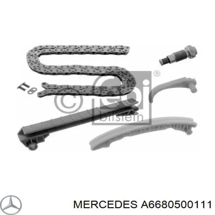Натяжитель цепи ГРМ Mercedes A6680500011 цена, от 19.00 USD