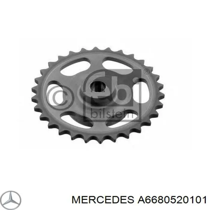 Parafuso da engrenagem da árvore distribuidora para Mercedes C (W204)