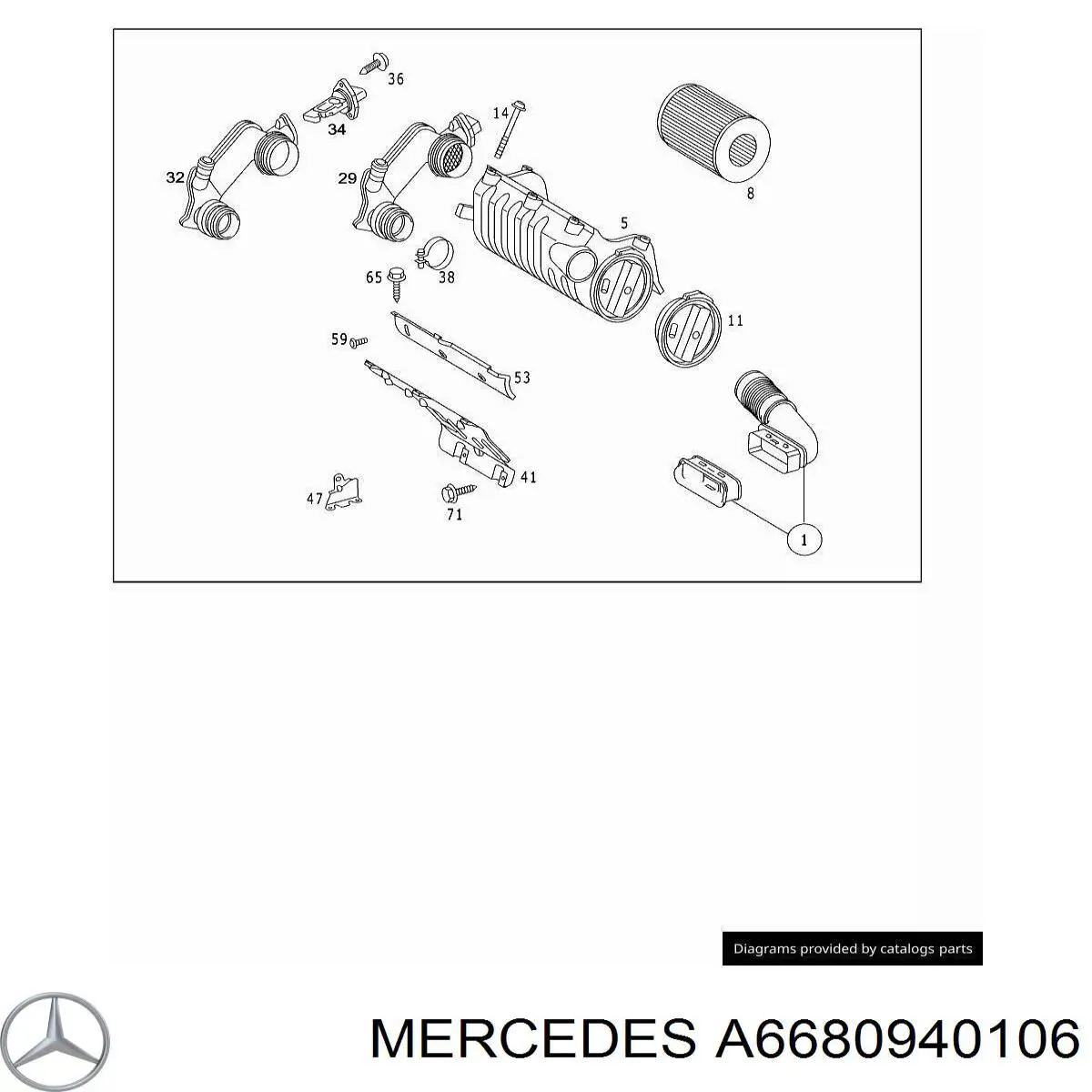  6680940106 Mercedes