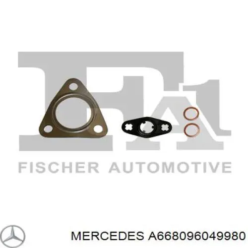 A668096049980 Mercedes turbina