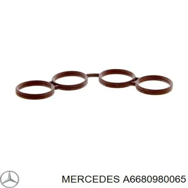 A6680980065 Mercedes прокладка впускного коллектора