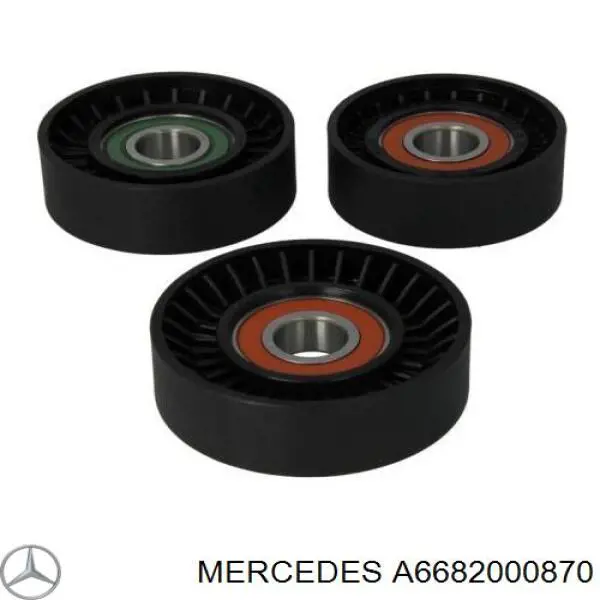 Натяжитель приводного ремня A6682000870 Mercedes