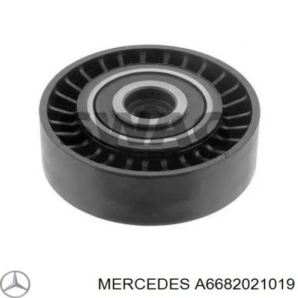 A6682021019 Mercedes Ролик приводного ремня, паразитный