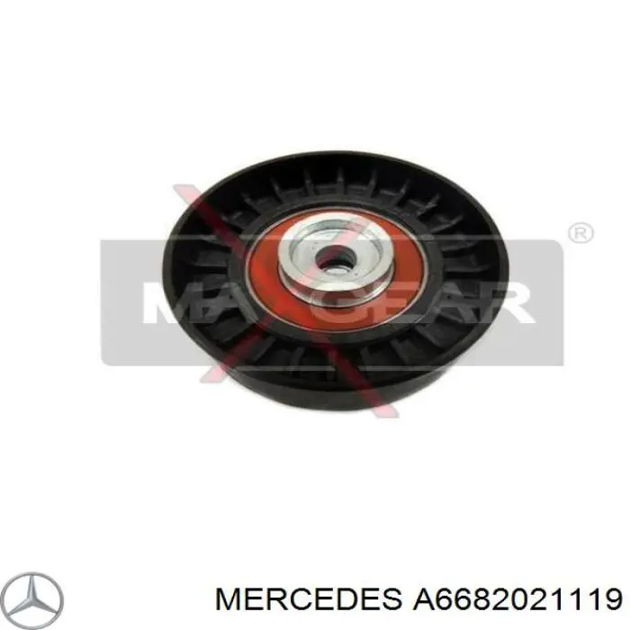 Паразитный ролик приводного ремня Mercedes A6682021119 цена, от 26.87 USD
