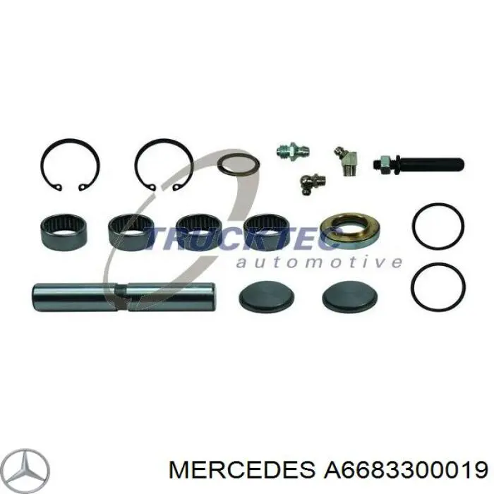 A6683300019 Mercedes ремкомплект шкворня поворотного кулака