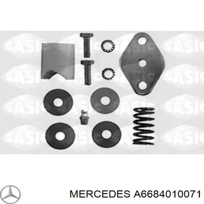 Колесный болт задний Mercedes A6684010071 цена, от 4.43 USD