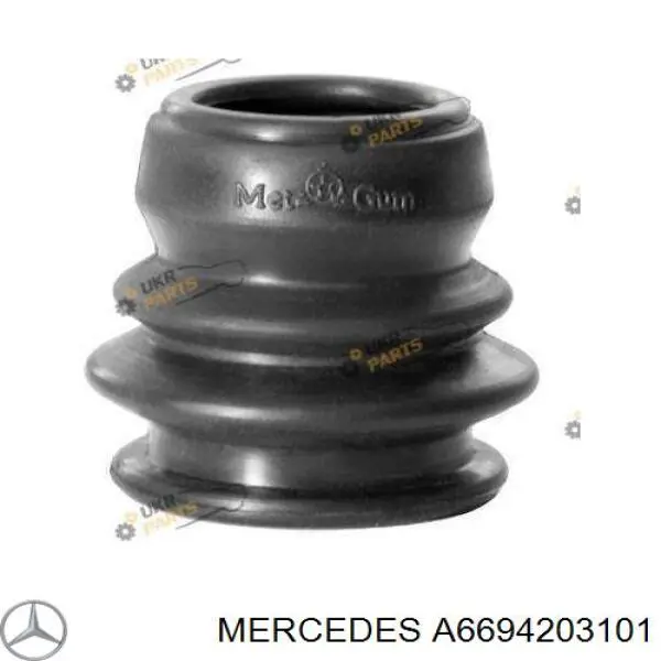 Купить A6694203101 Mercedes Суппорт тормозной передний правый