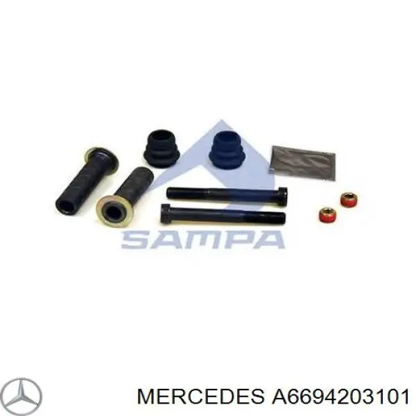 Тормозной суппорт Mercedes A6694203101 цена, от 164.71 USD