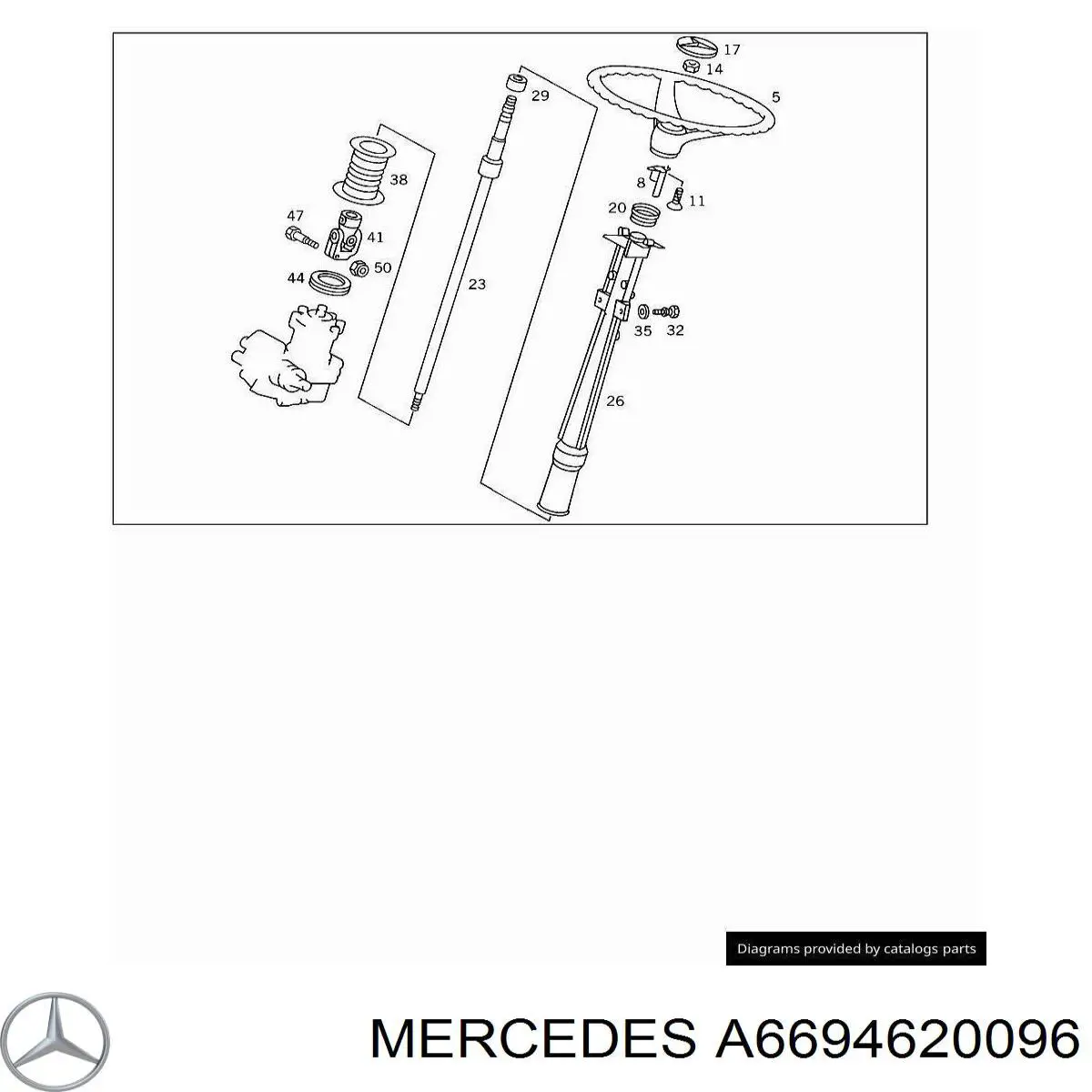 A6694620096 Mercedes 