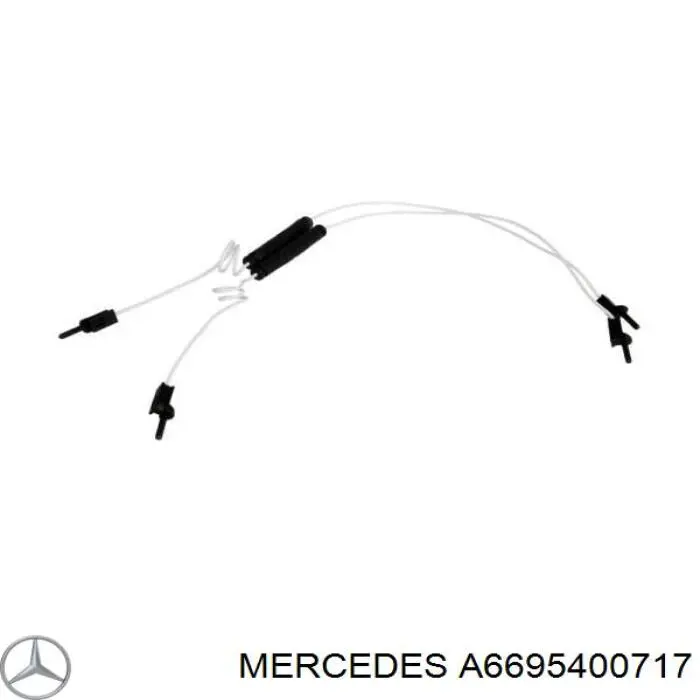 Датчик износа тормозных колодок задний A6695400717 Mercedes