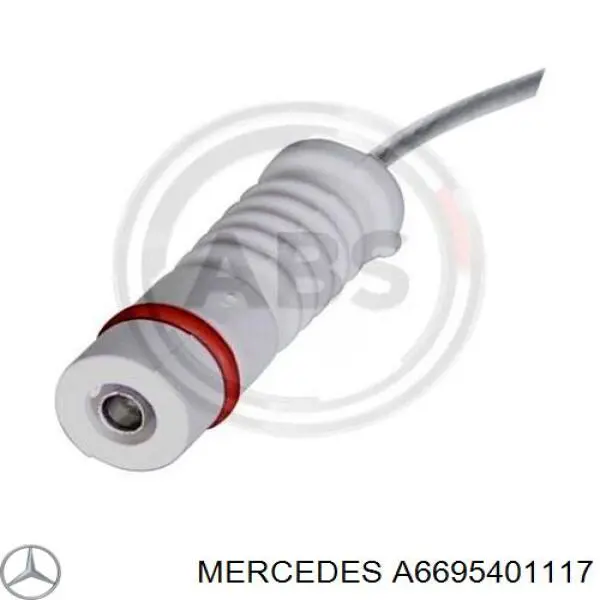 Датчик износа тормозных колодок передний MERCEDES A6695401117