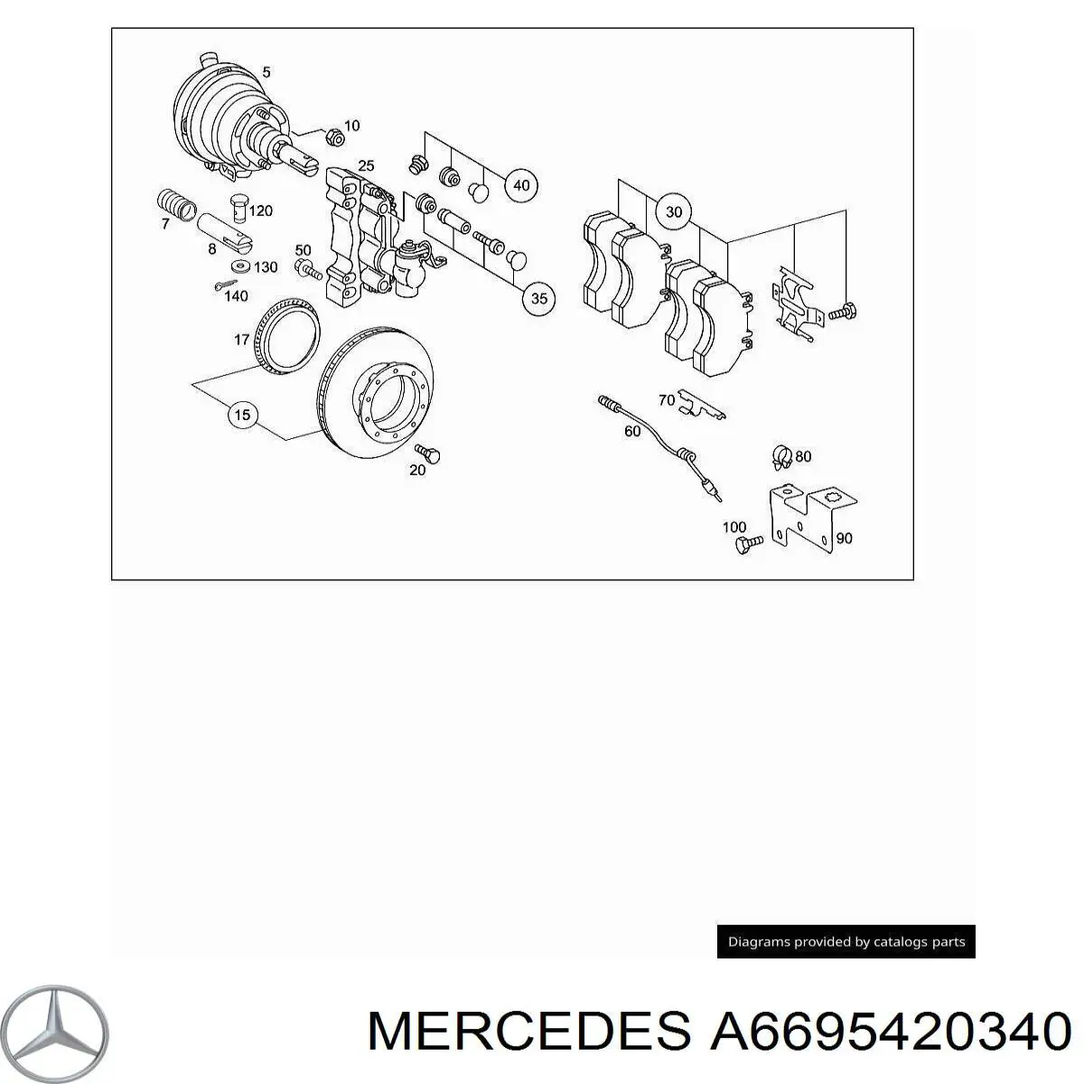  A6695420340 Mercedes