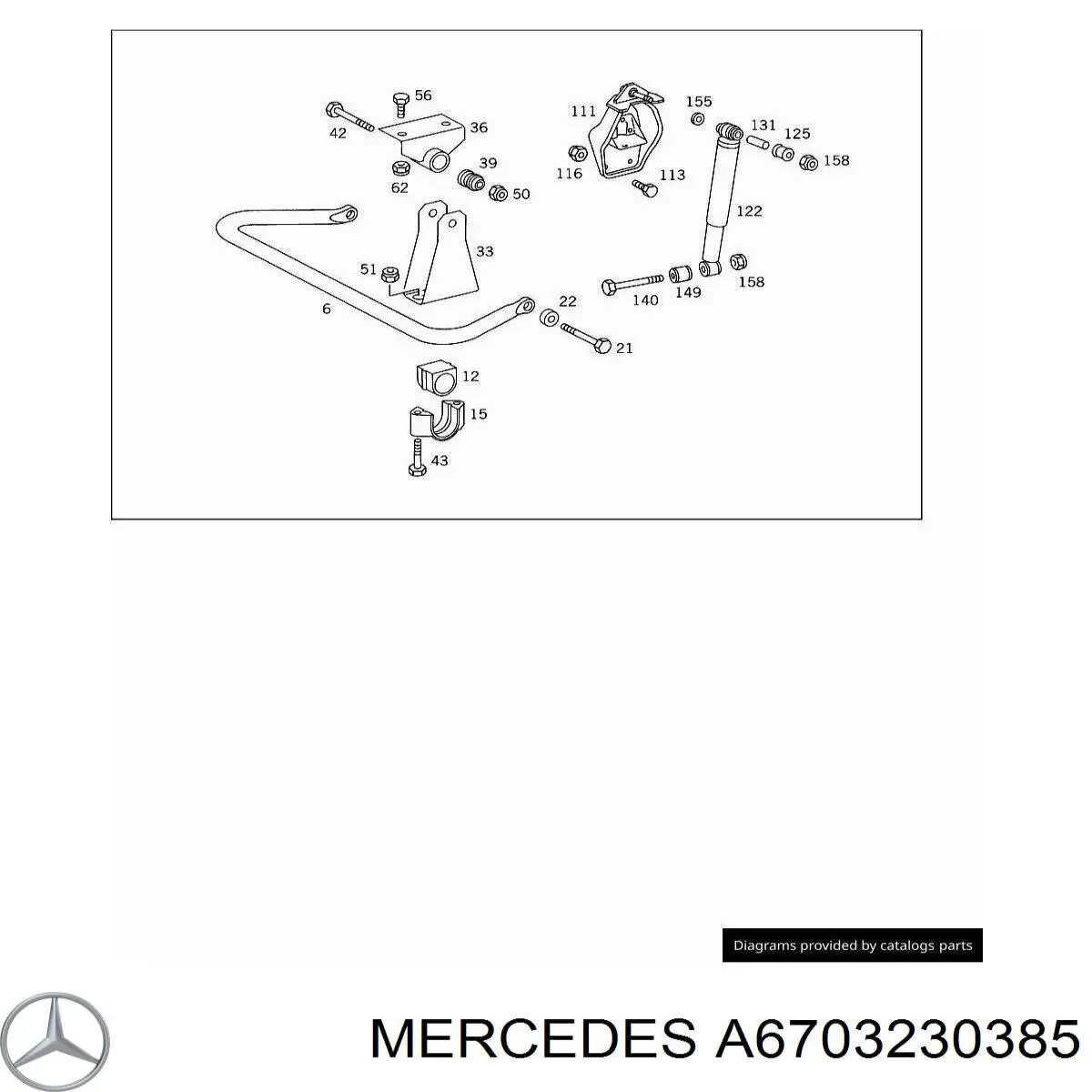  A6703230385 Mercedes