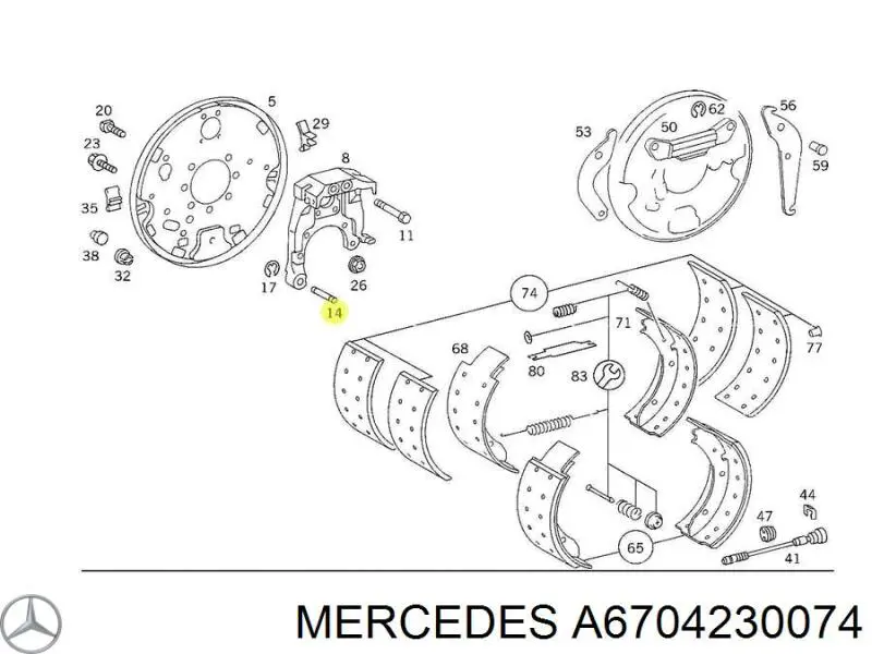  A6704230074 Mercedes