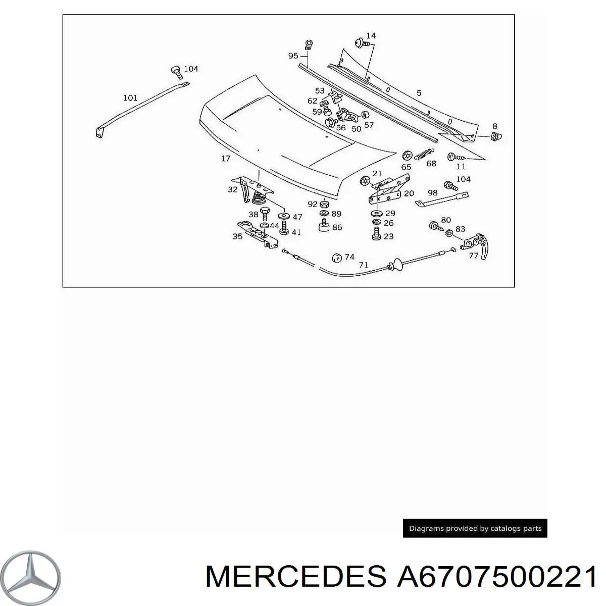  A6707500221 Mercedes