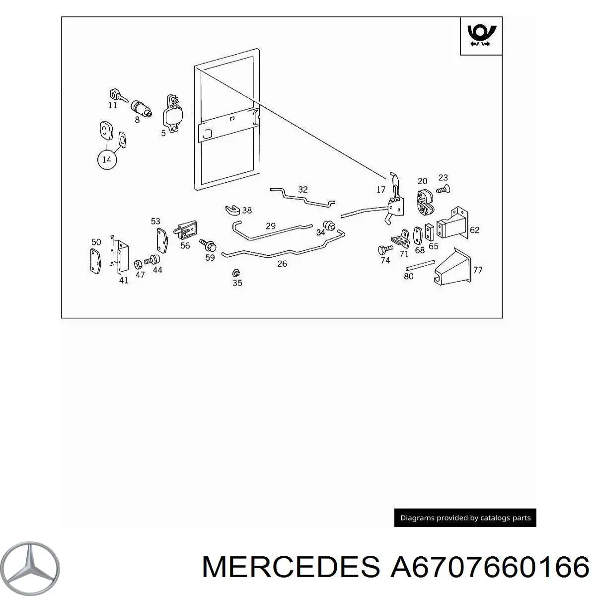 6707660166 Mercedes