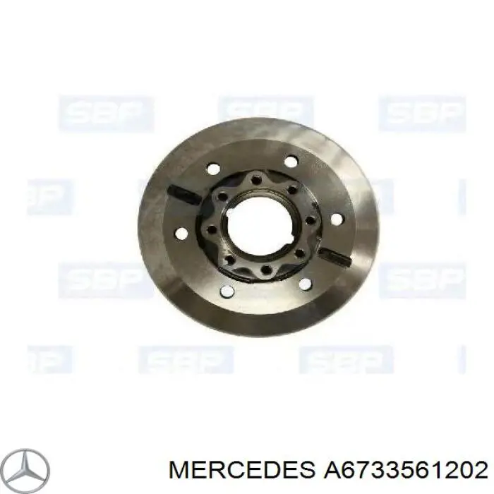 Купить 6733561202 Mercedes Тормозной барабан
