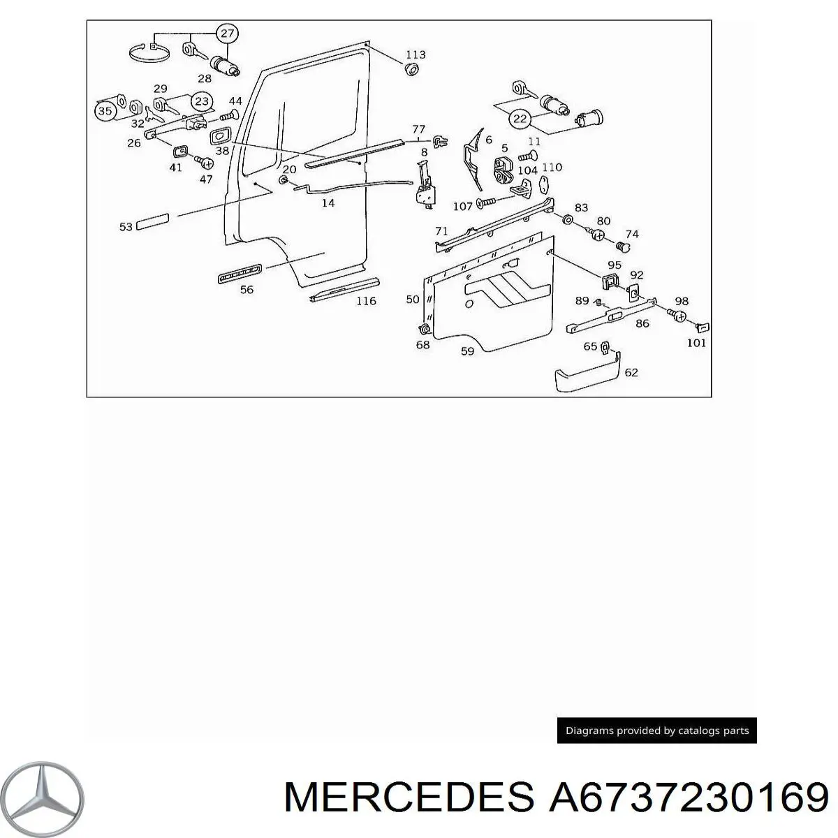 A6737230169 Mercedes 