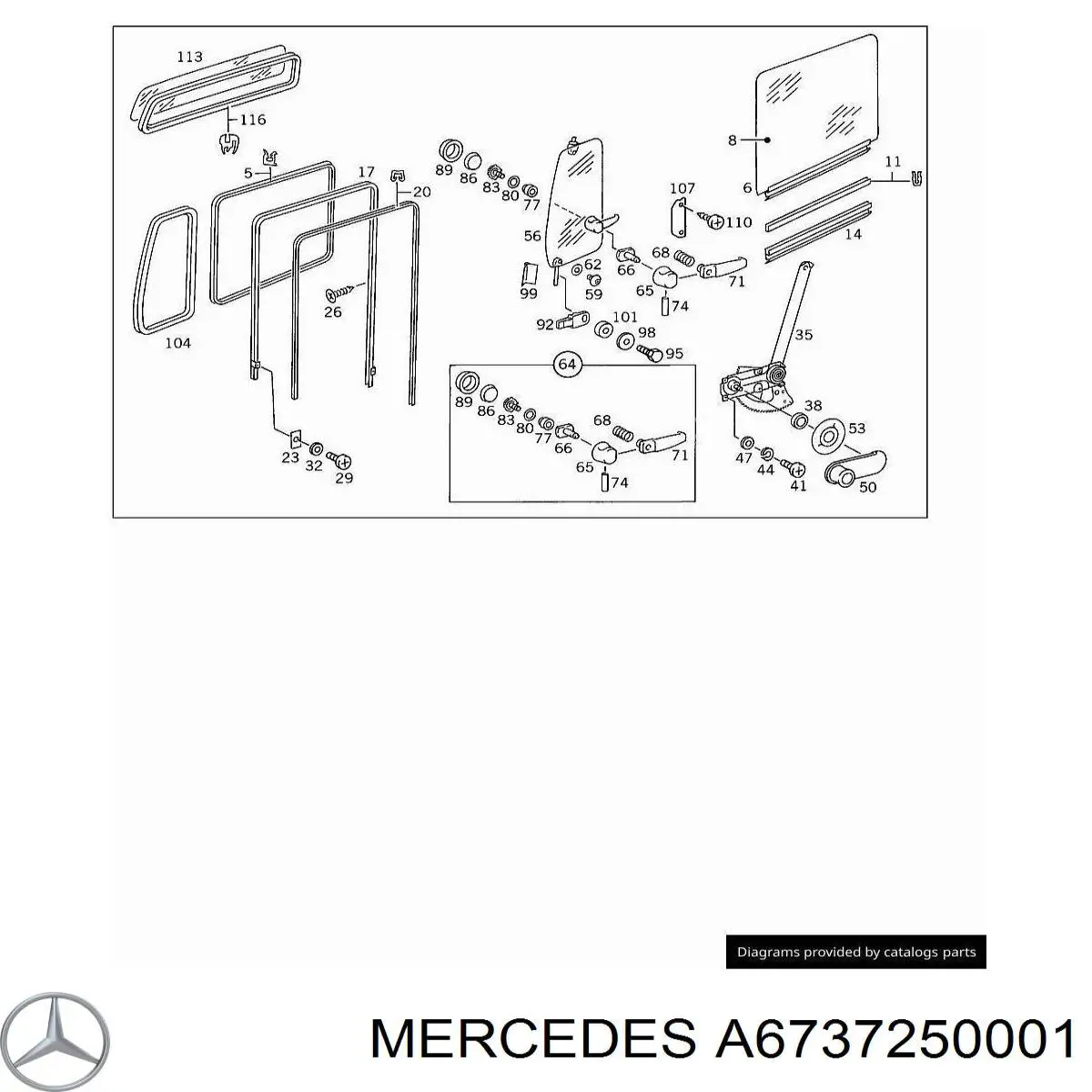 6737250001 Mercedes 