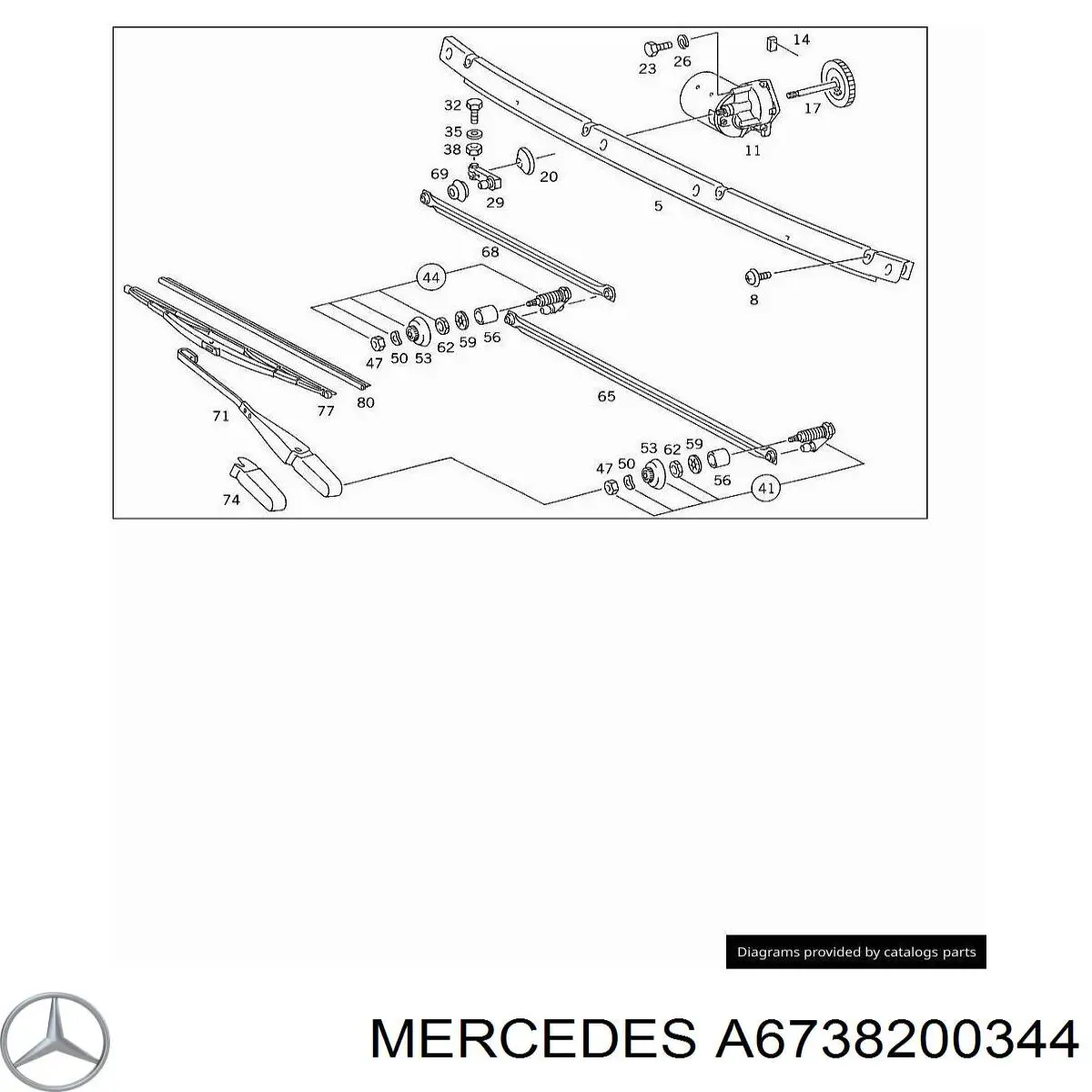 A6738200344 Mercedes 