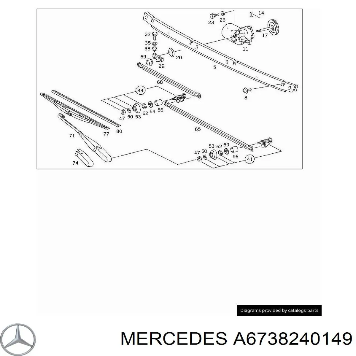 A6738240149 Mercedes 