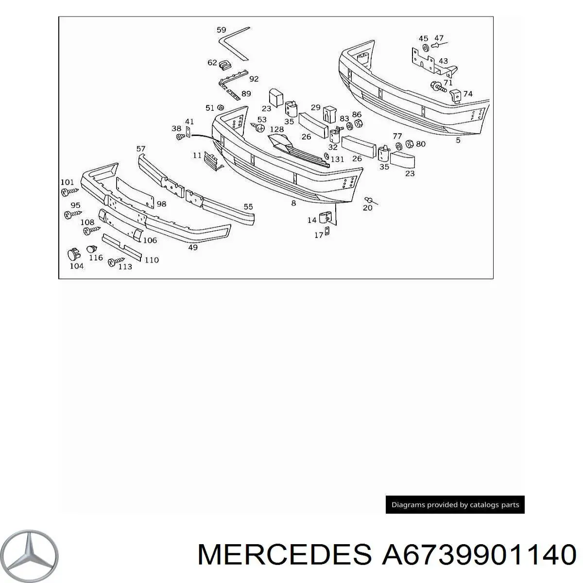 Купить A1408350113 Mercedes 