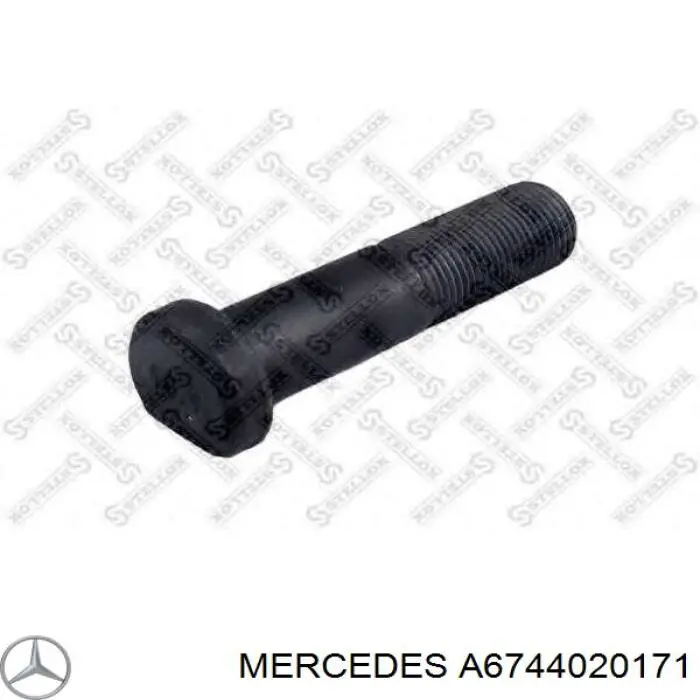 Болт колесный  Mercedes A6744020171 цена, от 2.72 USD