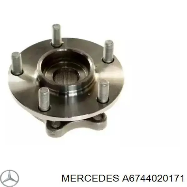 A6744020171 Mercedes Болты колесные
