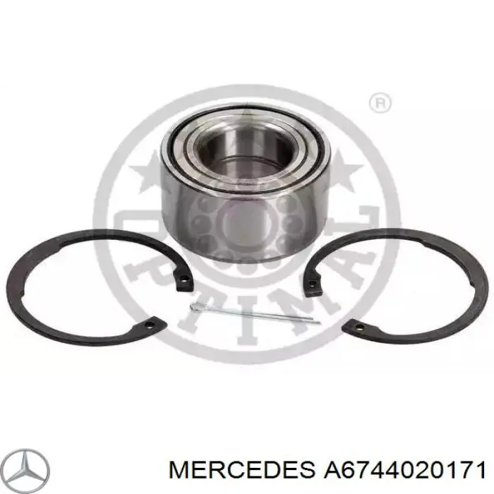 Купить A6744020171 Mercedes Болты на колеса