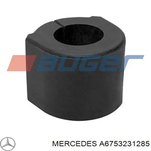 A6753231285 Mercedes втулка стабилизатора переднего