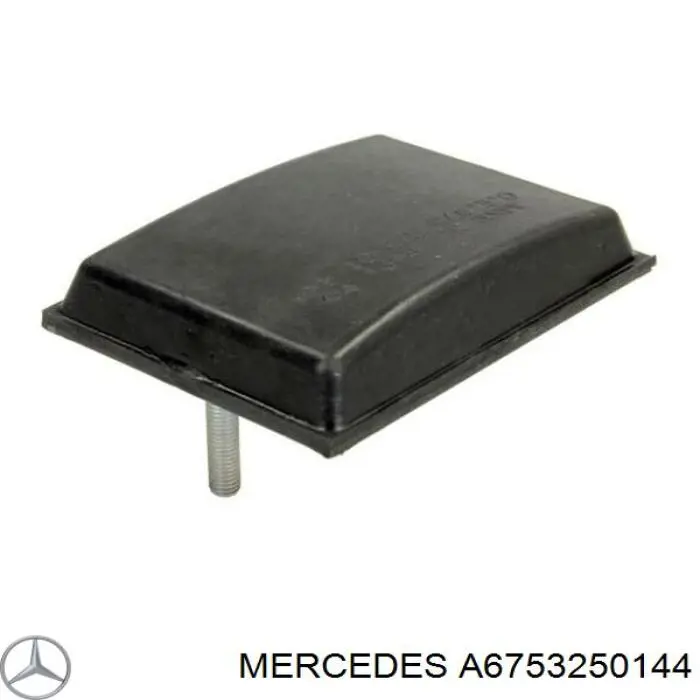 A6753250144 Mercedes подушка рессоры межлистовая