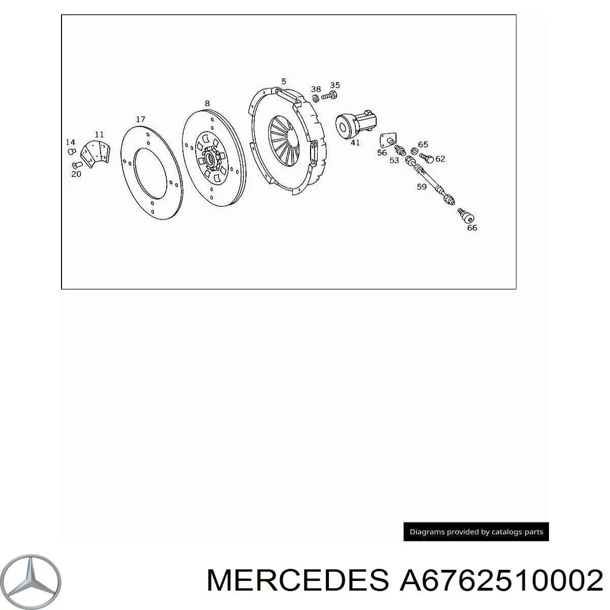 A6762510002 Mercedes 